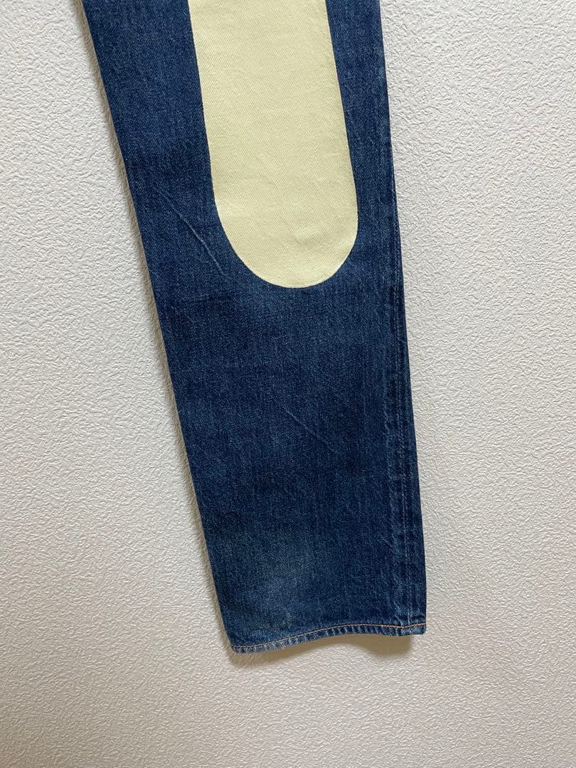 EVISU No.1 Lot.2000 W30×35 ホワイト大黒　日本製カモメ