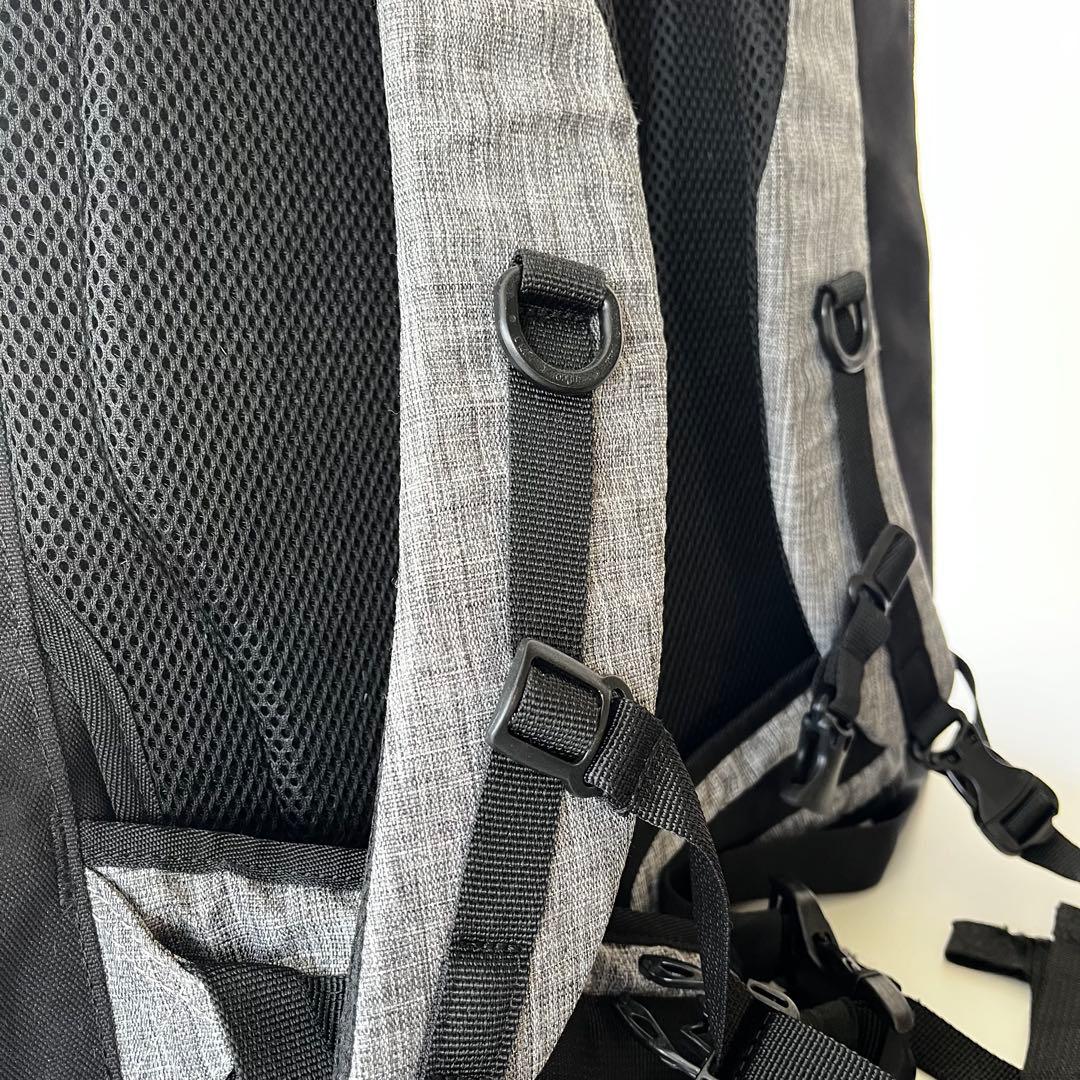 【Air Buggy】エアバギー バックパックキャリー　ワイド　リュック　グレー