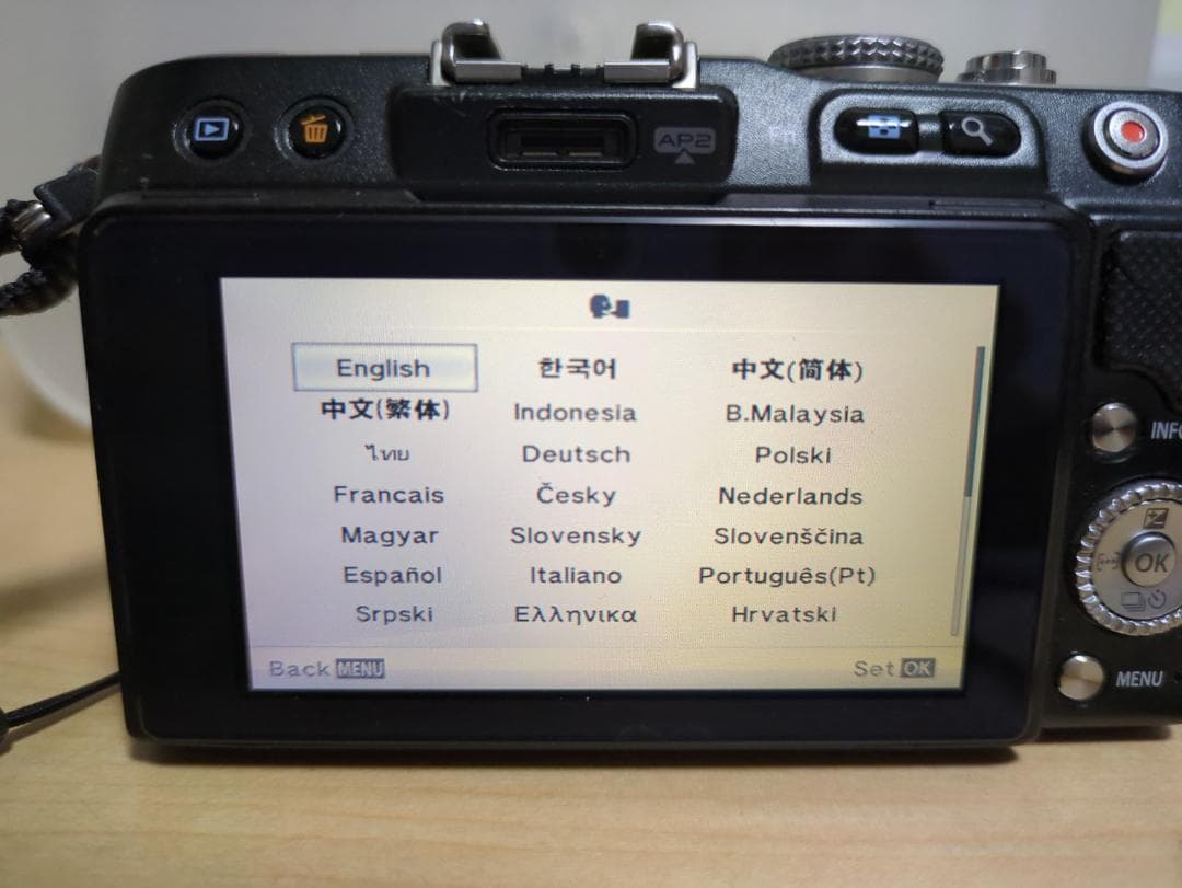 OLYMPUS PEN Lite E-PL3 ブラック 14-42mm レンズ