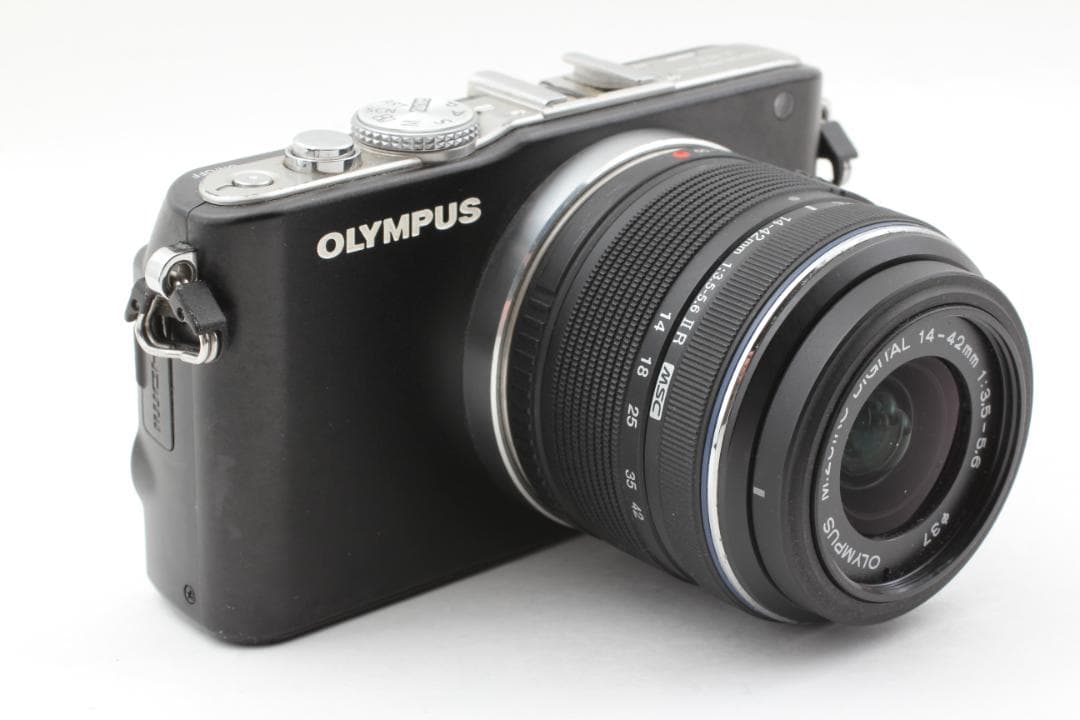 OLYMPUS PEN Lite E-PL3 ブラック 14-42mm レンズ