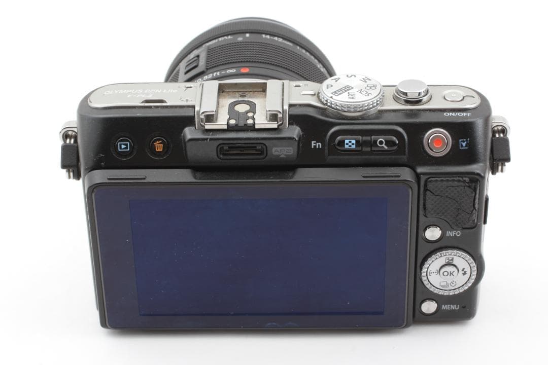OLYMPUS PEN Lite E-PL3 ブラック 14-42mm レンズ