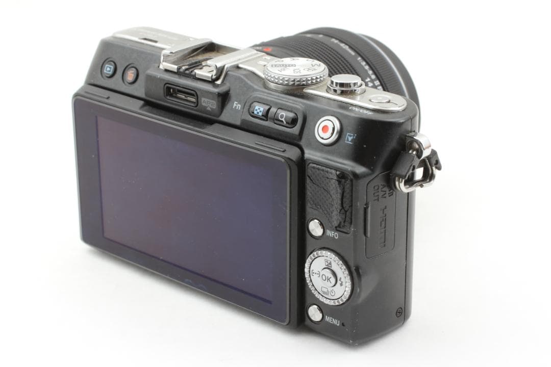 OLYMPUS PEN Lite E-PL3 ブラック 14-42mm レンズ