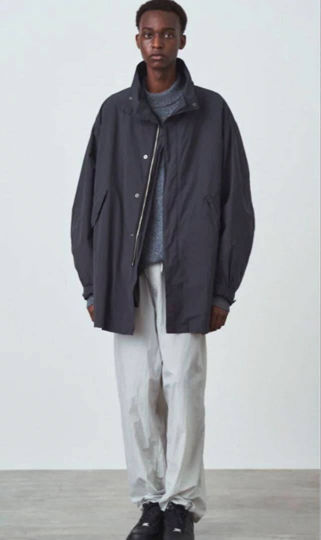 ATON エイトン AIR VENTILE SHORT MODS COAT 02