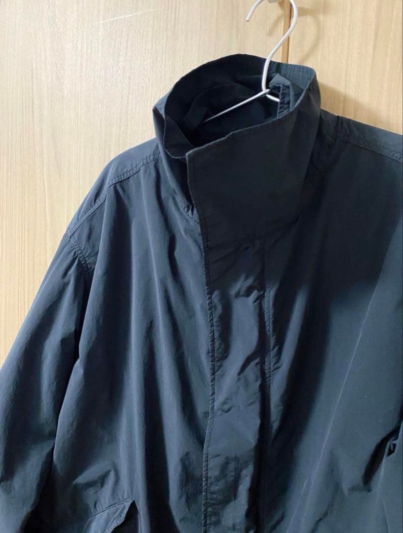 ATON エイトン AIR VENTILE SHORT MODS COAT 02