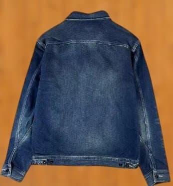 tamotty RLデニム前開きZIPジャケット L