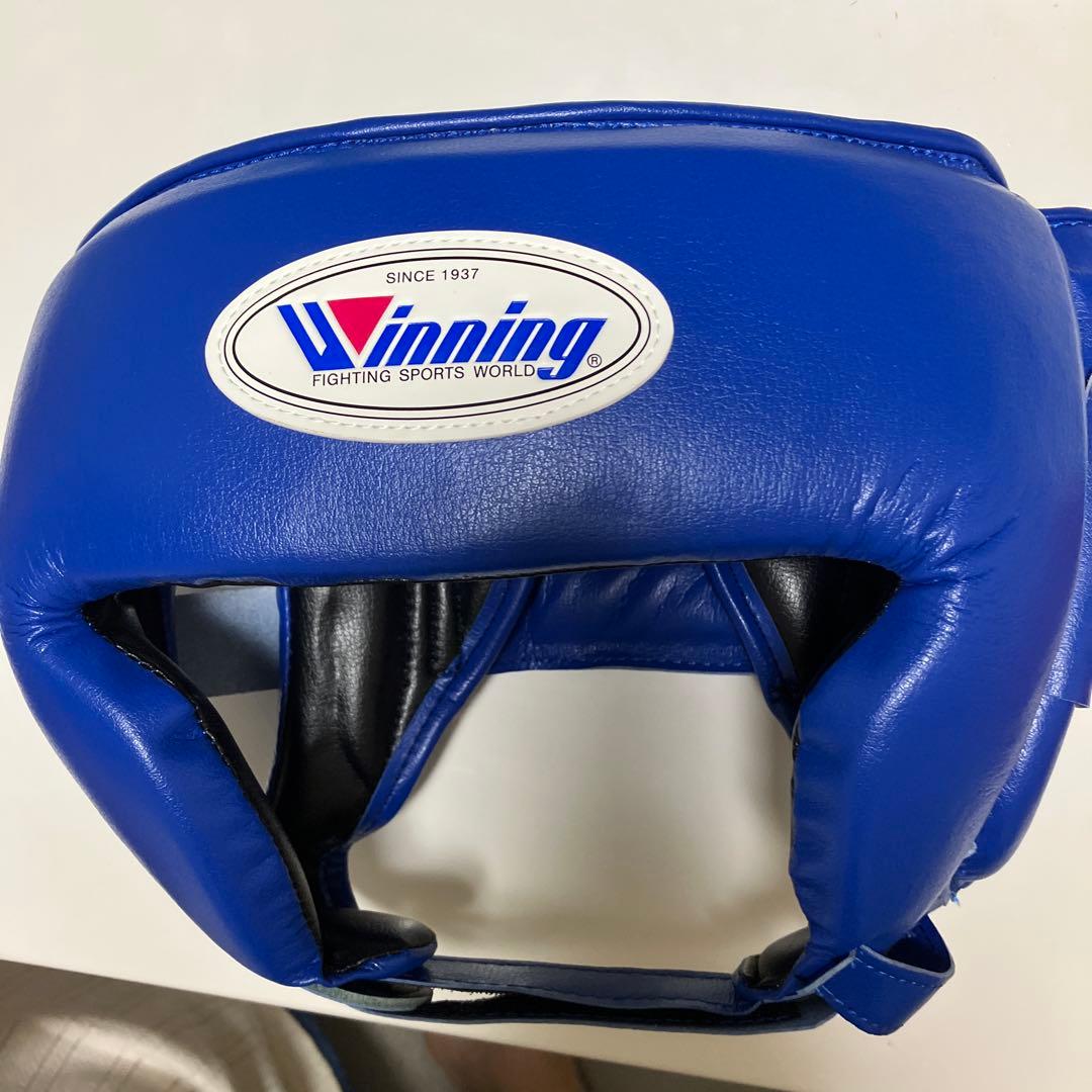 Winning アマチュア試合用ヘッドギア 赤 青