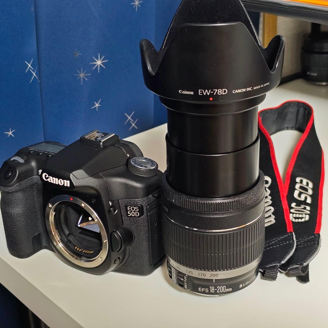 美品：CANON EFS18-200mm IS IMAGE STABILIZER