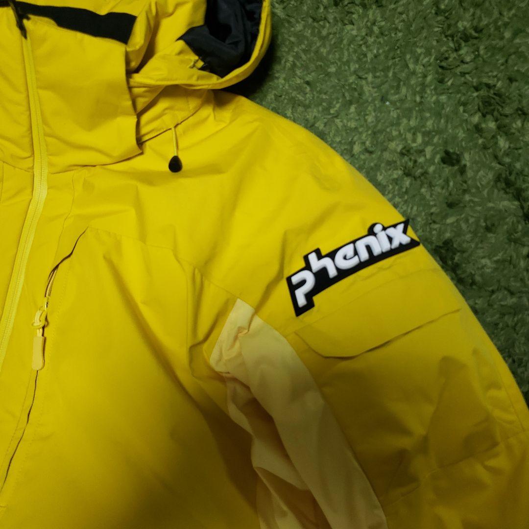 坪井phenix スキーウェアセット イエロー