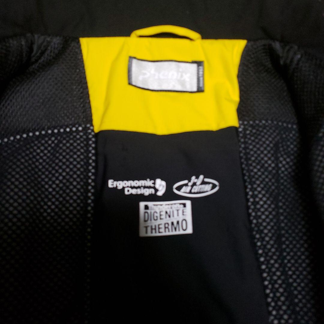 坪井phenix スキーウェアセット イエロー