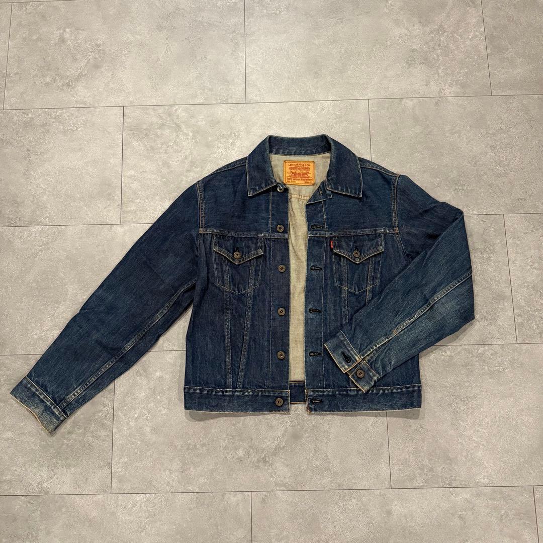 Levi's リーバイス J02 日本製 95年 3st 復刻 Gジャン 短丈