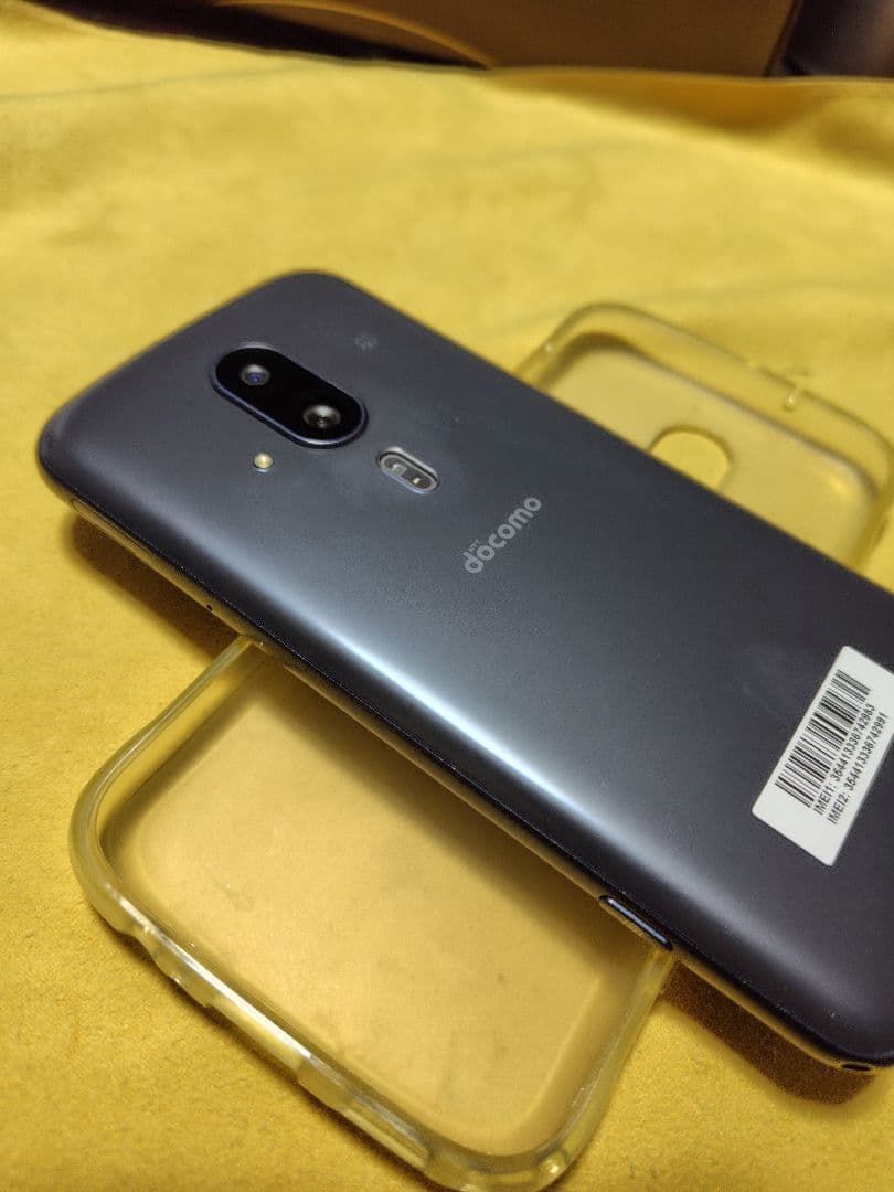 docomo F-53E　美品　ネイビー らくらくスマートフォン