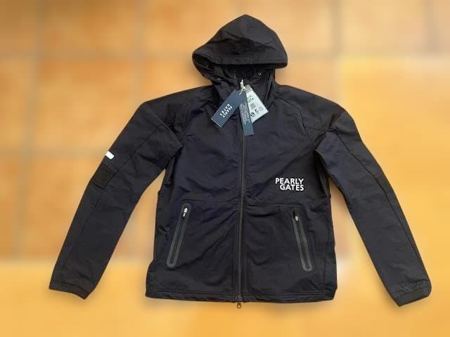 PEARLY GATES フード付きネイビージャケット