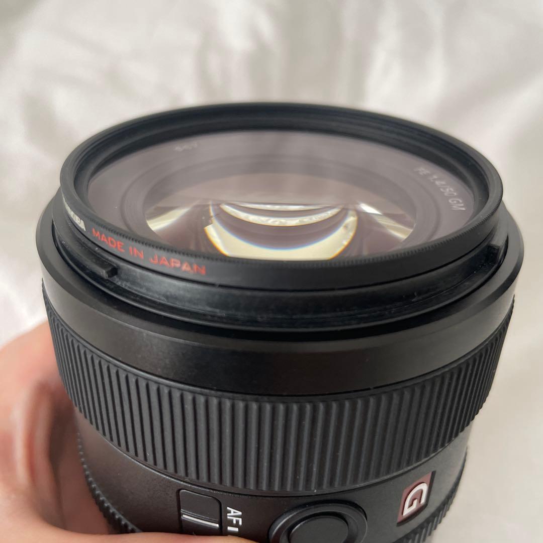 SONY SEL50mm F1.4 レンズ フィルター付き