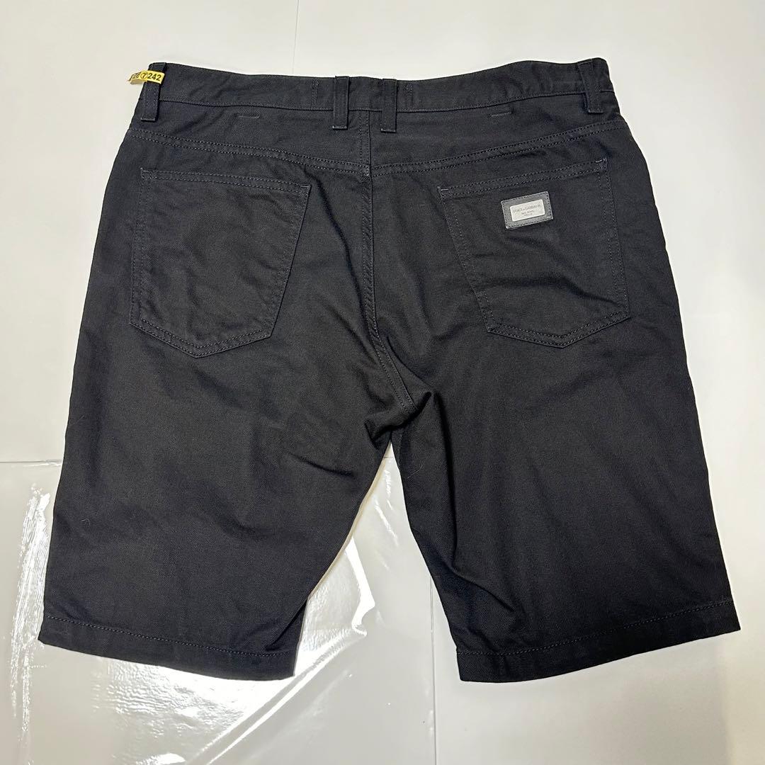 DOLCE&GABBANA ドルガバ メンズ ハーフパンツ ジーンズ ブラック