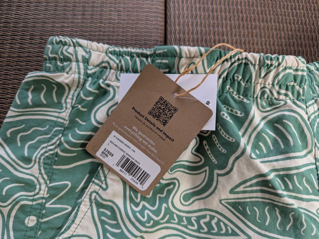 【未使用】パタゴニア バギーズショーツ レディース ショートパンツ　Sサイズ