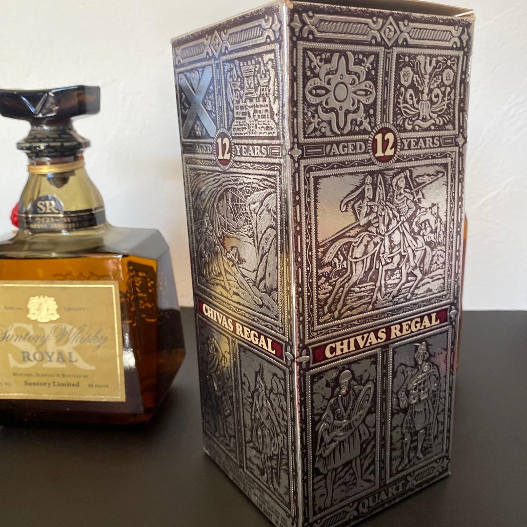 CHIVAS REGALSCOTCH WHISKY 12●SUNTORYローヤル