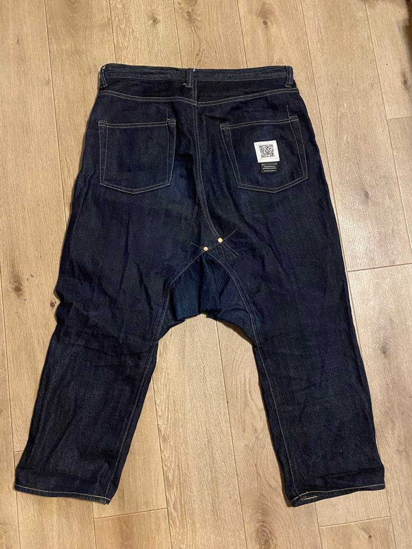 FUMITO GANRYU サルエルパンツ デニム フミトガンリュウ