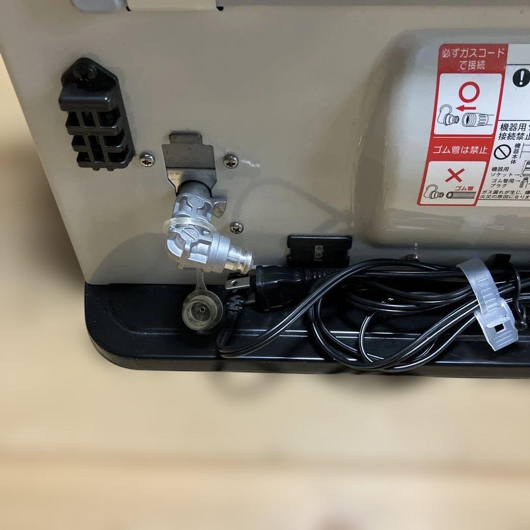 ガスファンヒーター　SGF-406AR　都市ガス　西部ガス　リンナイ　ホース5m