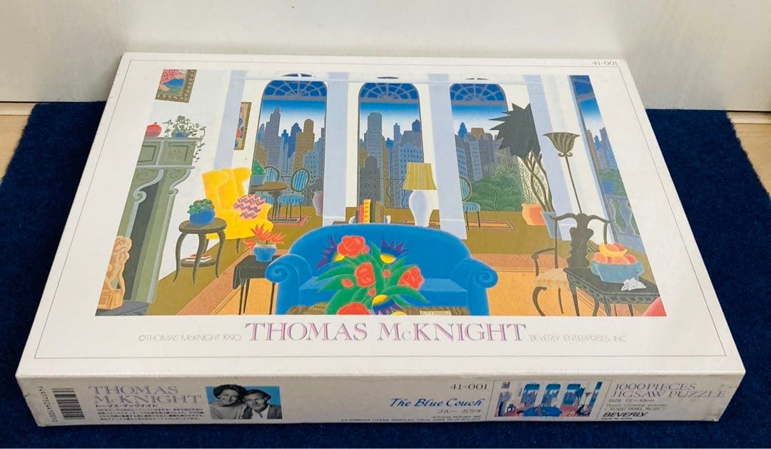 【新品未開封】トーマスマックナイト　ブルーカウチ　ジグソーパズル　レトロ