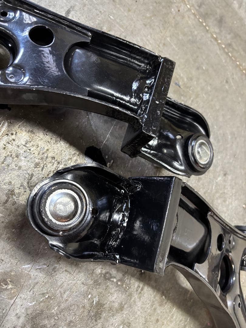 加工ロアアーム　ダイハツ　ムーブ　タント　コンテ　ココア　上げ加工