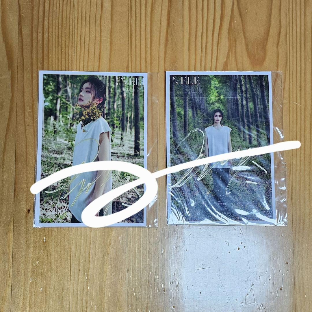 薛八一 直筆サイン ２枚