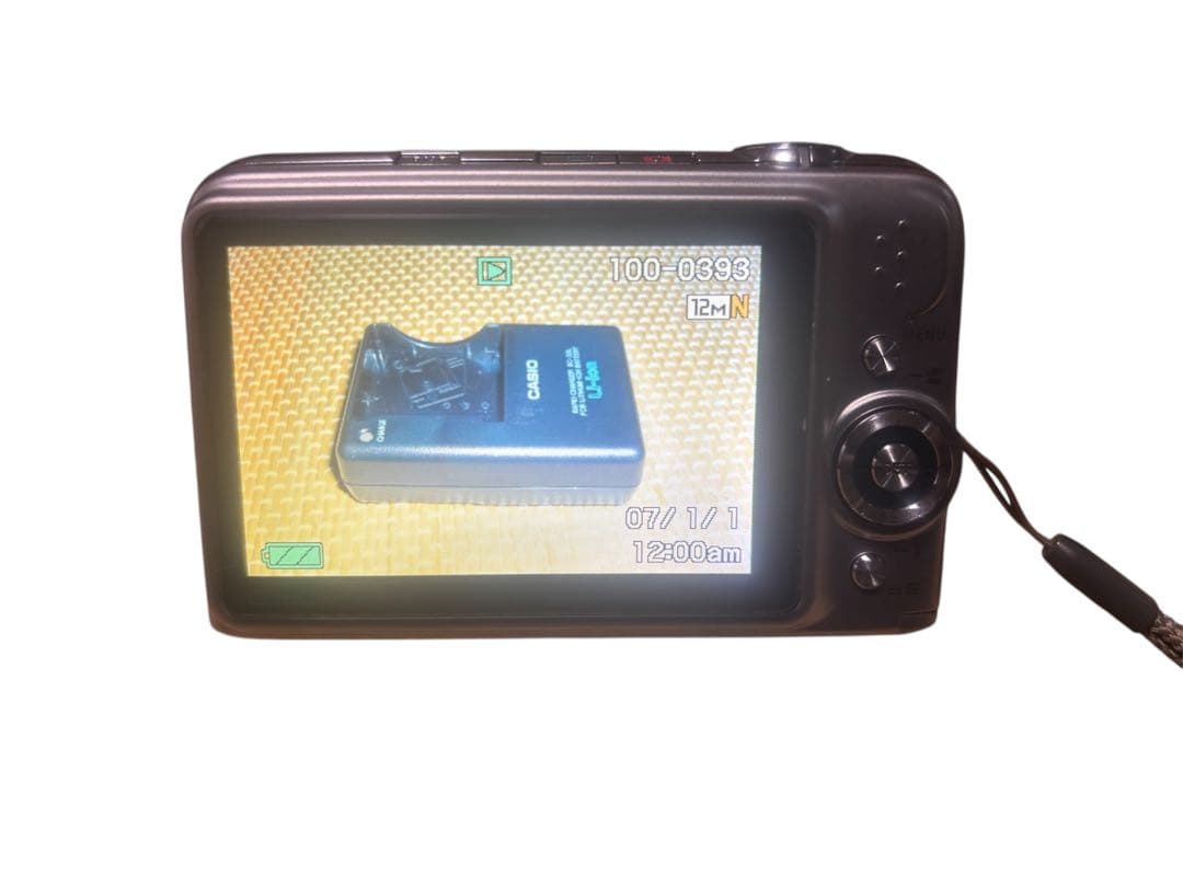 CASIO コンパクトデジタルカメラ EXILIM EX-Z1200 シルバー