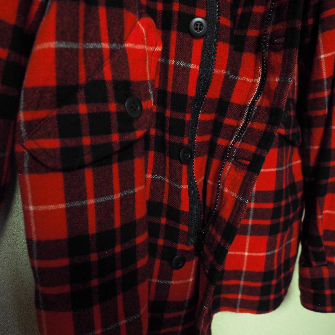 美品 コムデギャルソンオム ジュンヤ チェック カバーオール S 2018