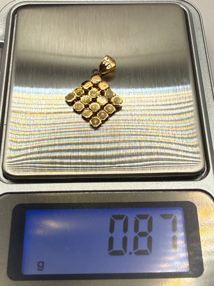 K18 ペンダントトップ チェーンなし