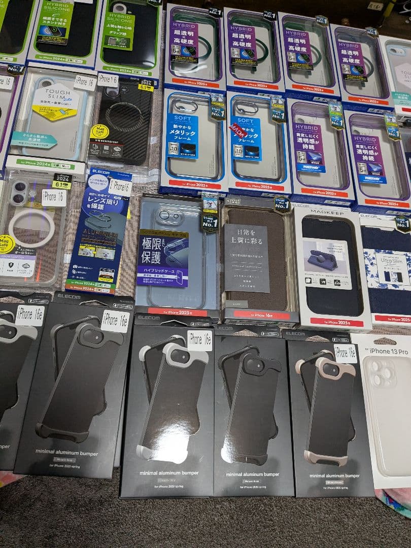 新品　iPhone16 16e スマホカバー　フィルム　他全48品