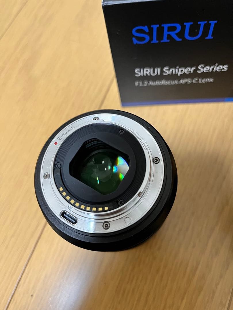 SIRUI 75mm f1.2 sniper AFレンズ　Eマウント　SONY