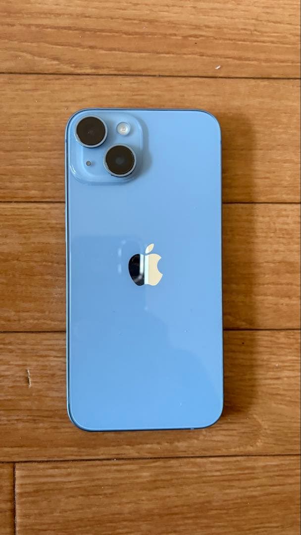 【美品】Apple iPhone 14 ブルー