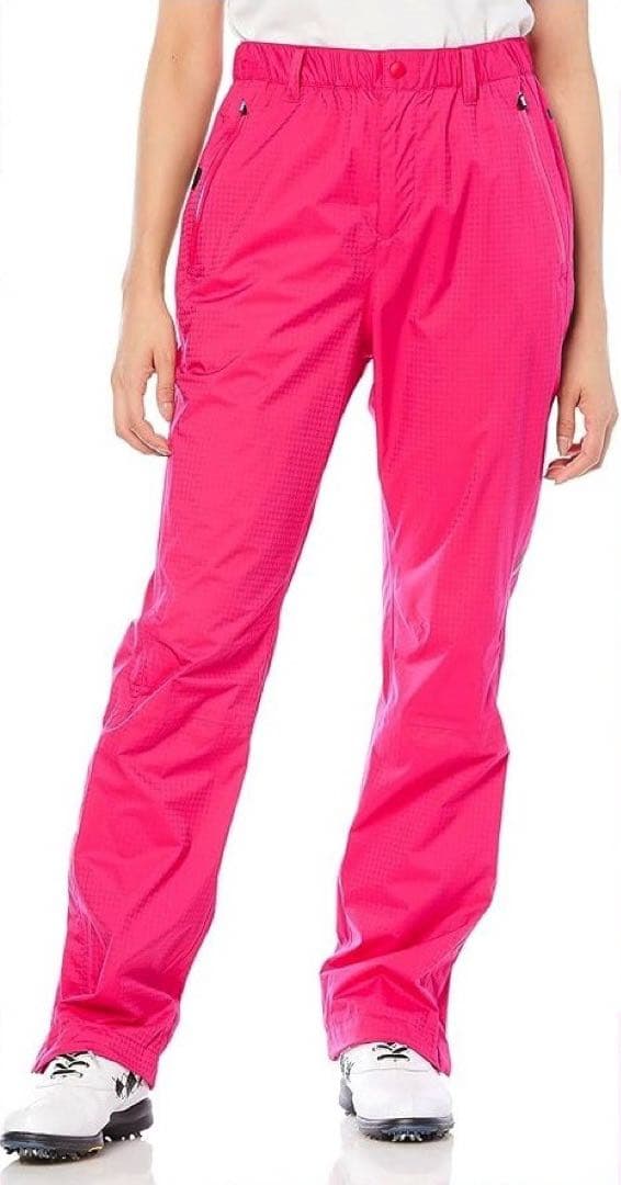 《パーリーゲイツ》新品 ナイロン 高機能防水性レインパンツ 2(W76~82)