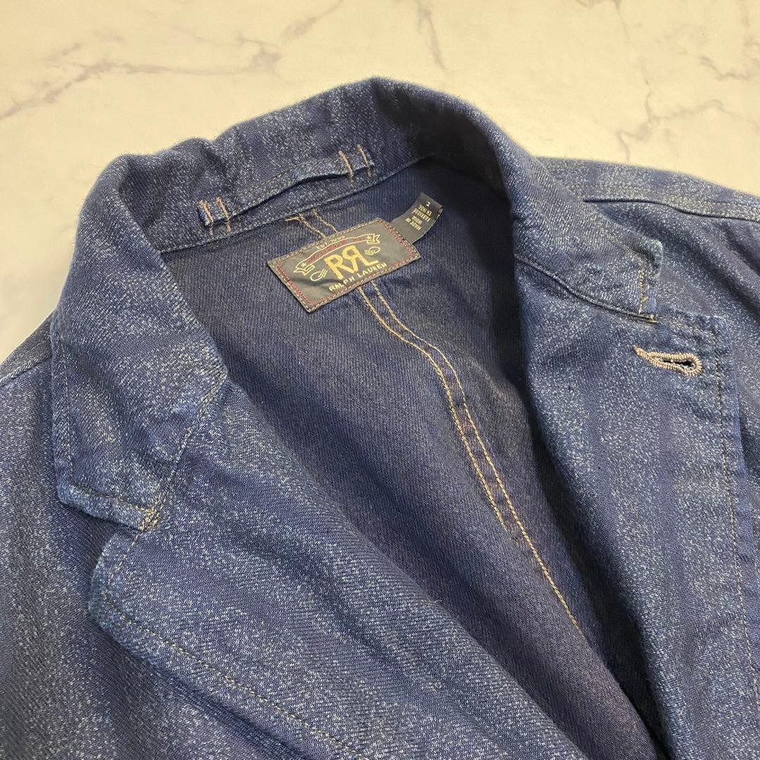 RRL USA製 インディゴ　デニムテーラードジャケット M ラルフローレン