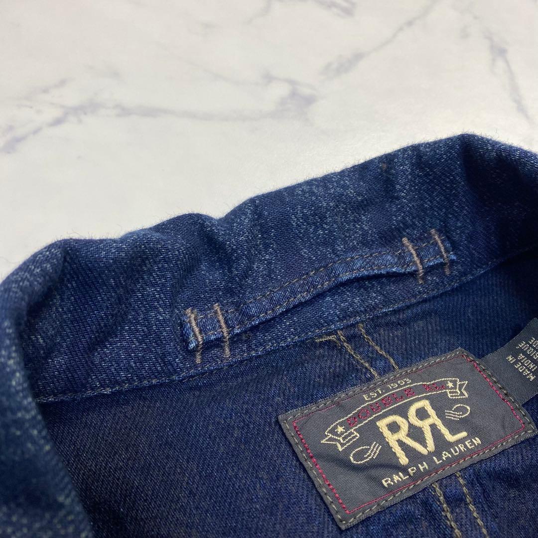 RRL USA製 インディゴ　デニムテーラードジャケット M ラルフローレン