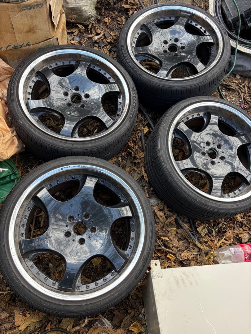 最終値下げ20インチ ホイールセット 5スポークデザイン