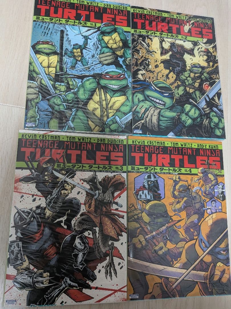 ミュータント・タートルズ　漫画6冊