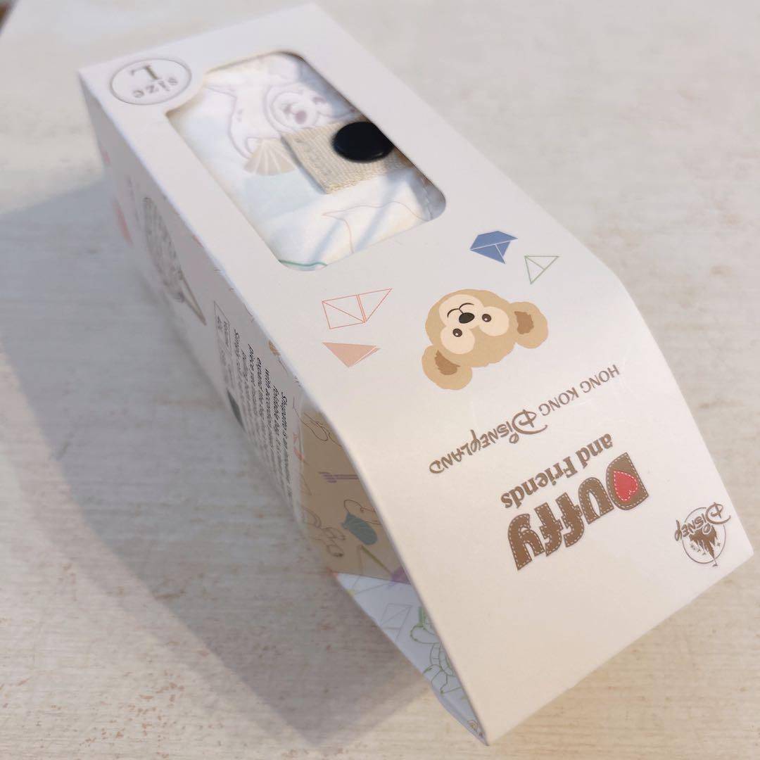【新品】 香港ディズニー ダッフィー フレンズ シュパット エコバッグ Lサイズ