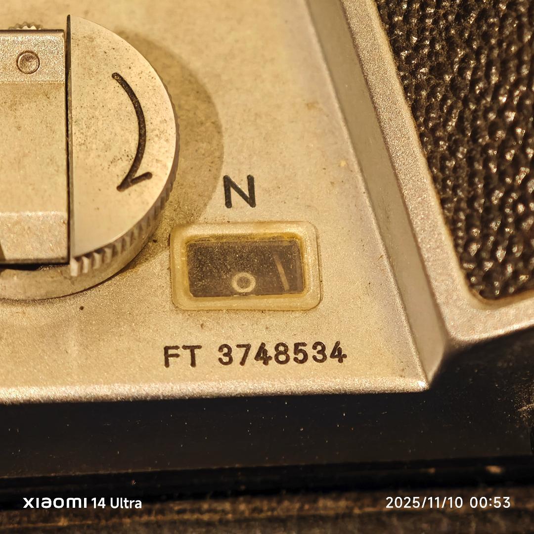 NIKOMAT 一眼レフカメラ レンズ&フィルター付き