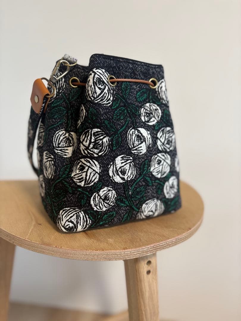 ミナペルホネン◯ハンドメイド◯pitaフォンデュ巾着bag