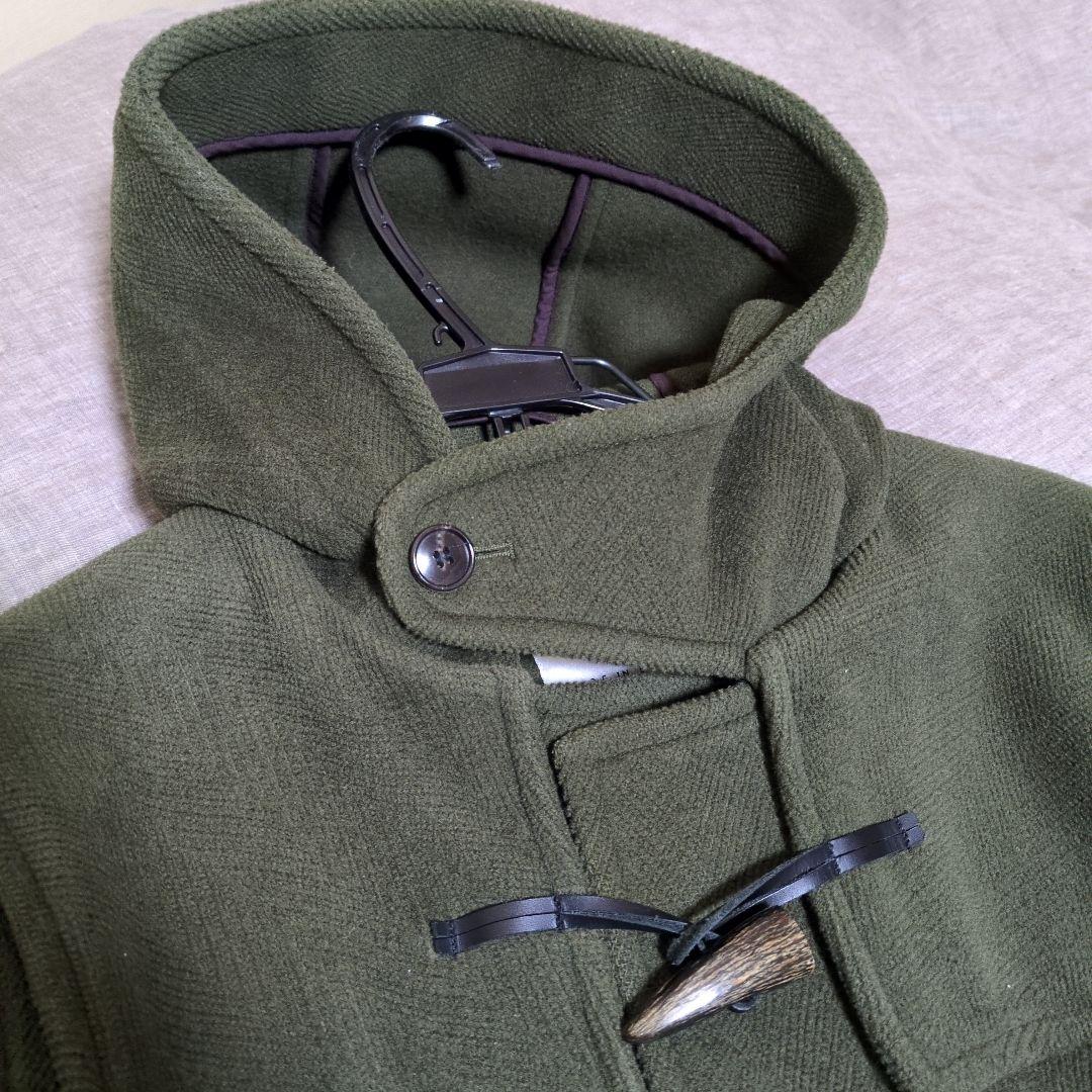 ダッフルコート　モンゴメリー　ビームス　ムーアブルック　ヘリンボーン