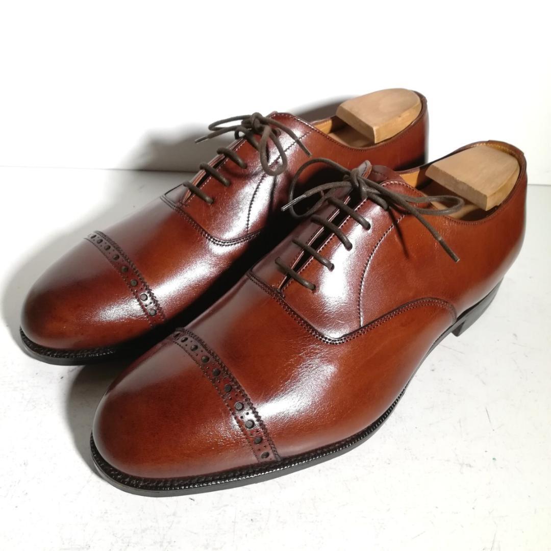 d0090 訳あり 未使用に近い エドワードグリーン 7 茶 Berkeley