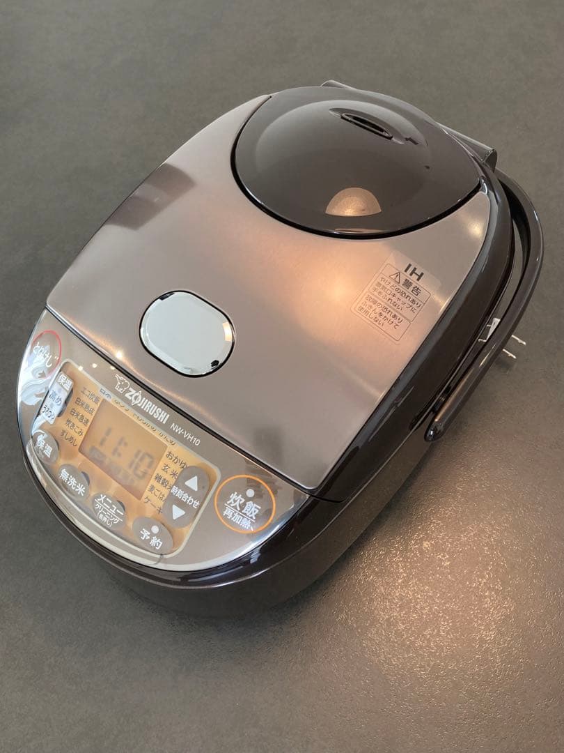 象印炊飯器 5.5 1H式極め炊き 黒まる厚NW-VA10-TA日本製