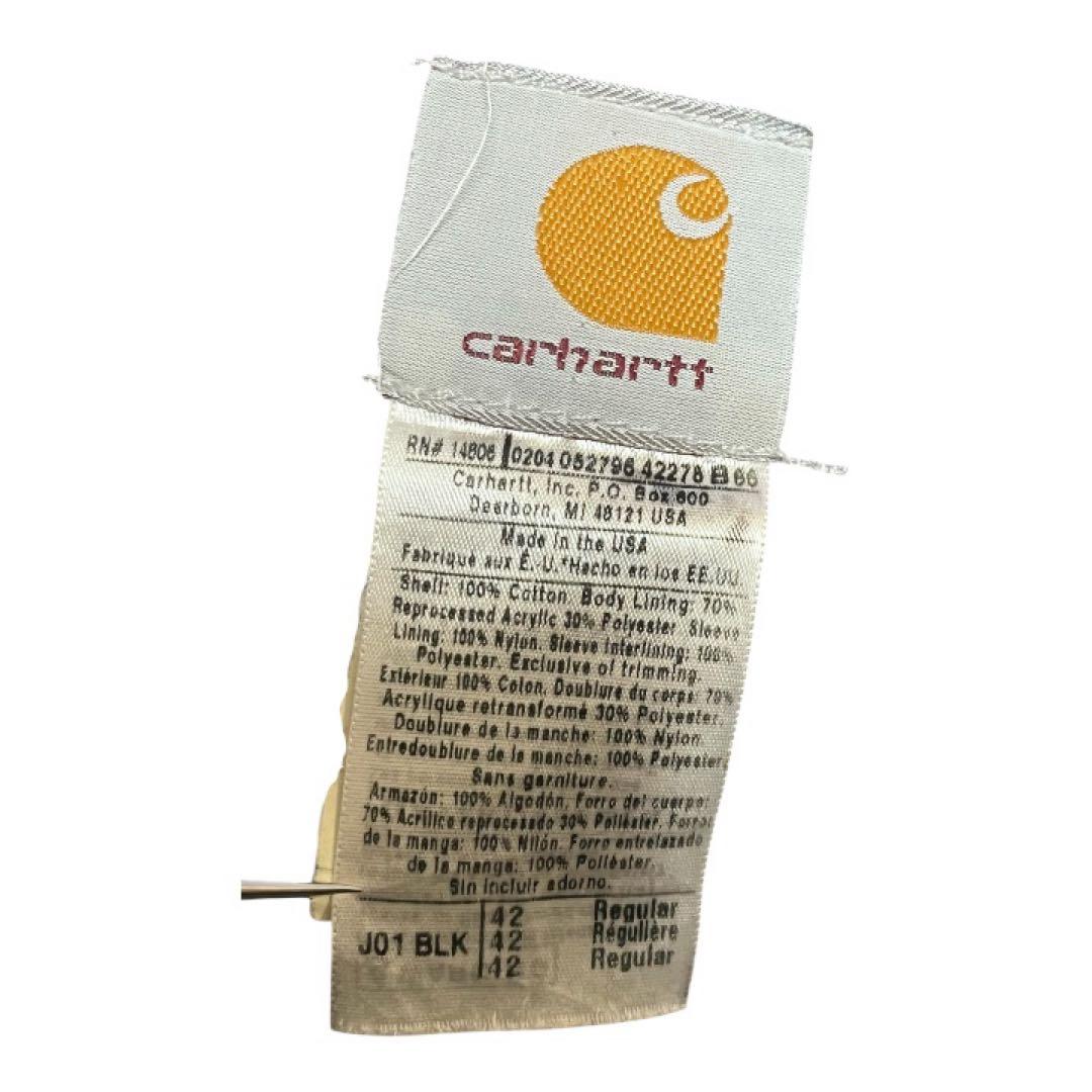Carhartt カーハートデトロイトジャケットBLK USA製　size 42