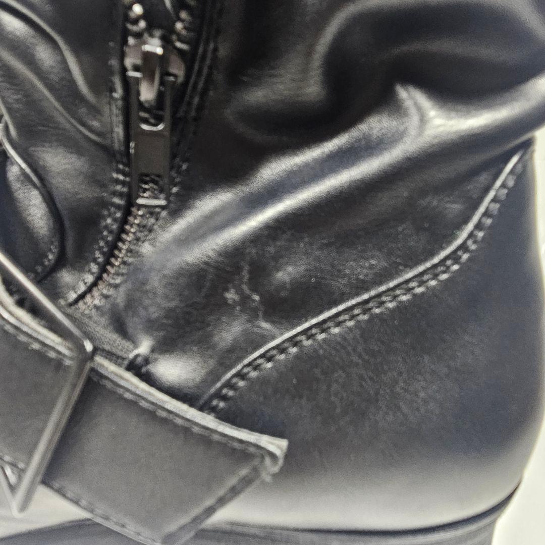 【美品】BOREDOM ボアドム サイドジップ ブーツ ブラック 27cm