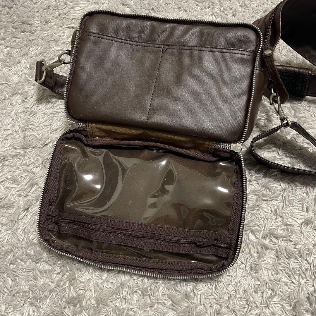 レア　ポーター ショルダーバッグ フリースタイル 2層 大容量 カメラバッグ