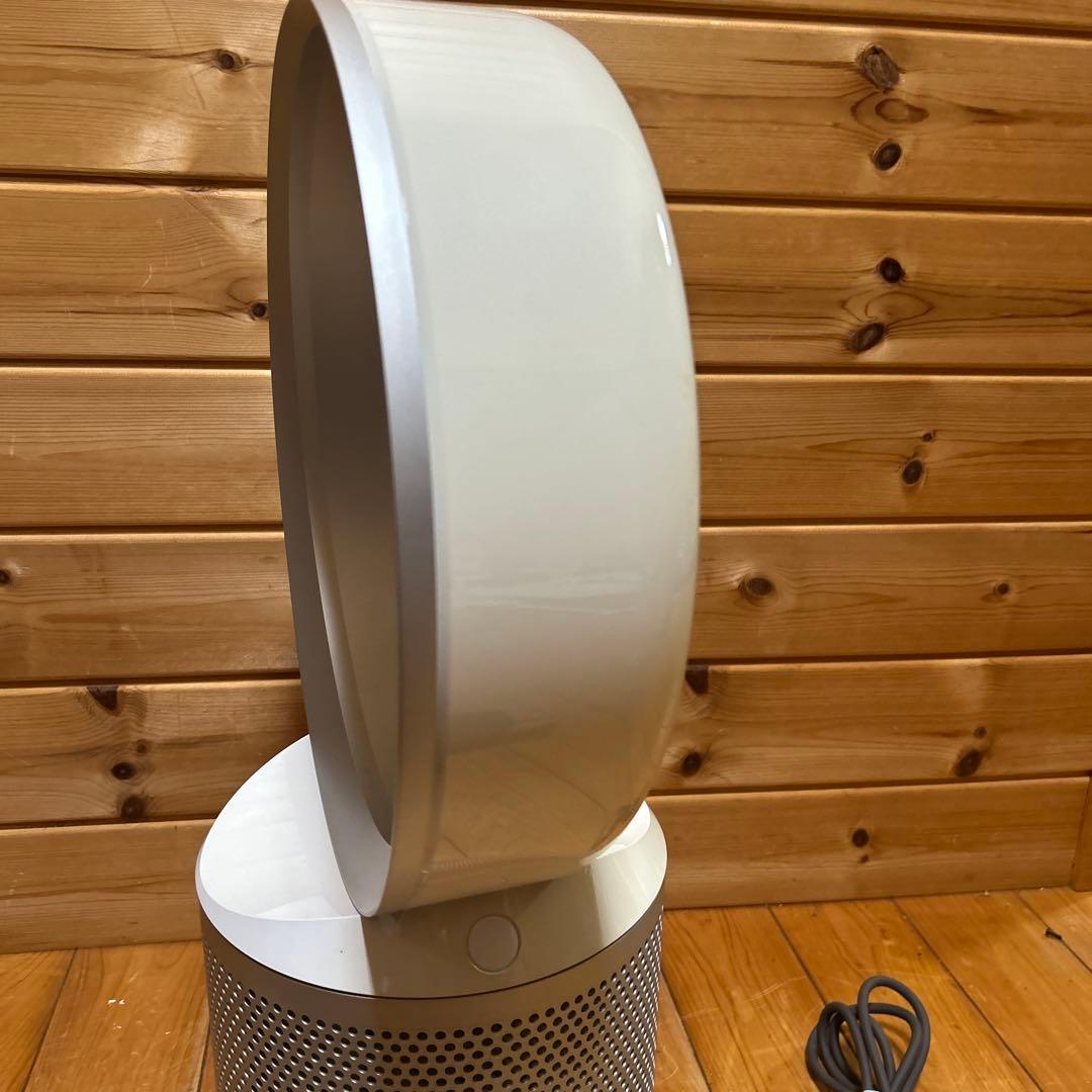 空気清浄機能付き扇風機　羽根なし　DP01　ダイソン　dyson　白　シルバー