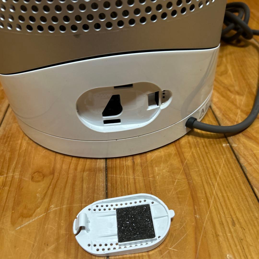 空気清浄機能付き扇風機　羽根なし　DP01　ダイソン　dyson　白　シルバー