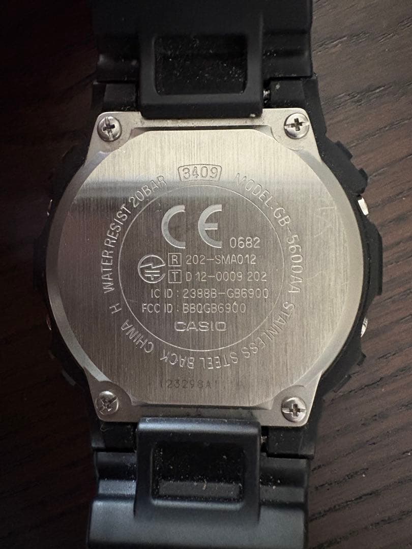 CASIO G-SHOCK GB-5600AA Bluetooth 箱、取説付