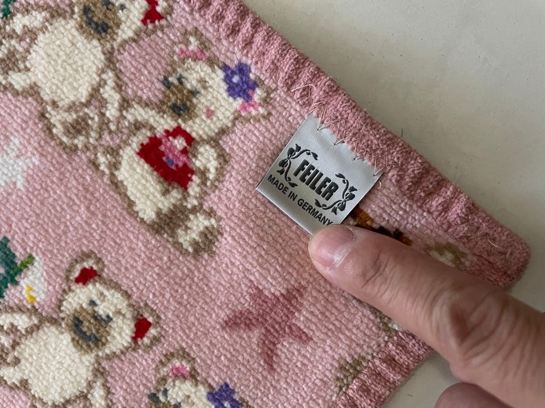 FEILER　フェイラー　プティバス　リーベ＆リリア　ピンク　おくるみ