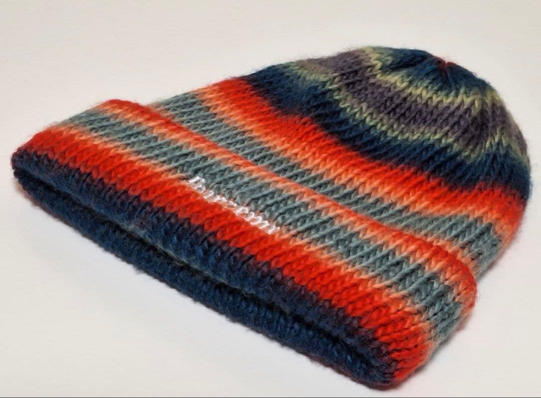 Supreme ニット帽 ストライプ